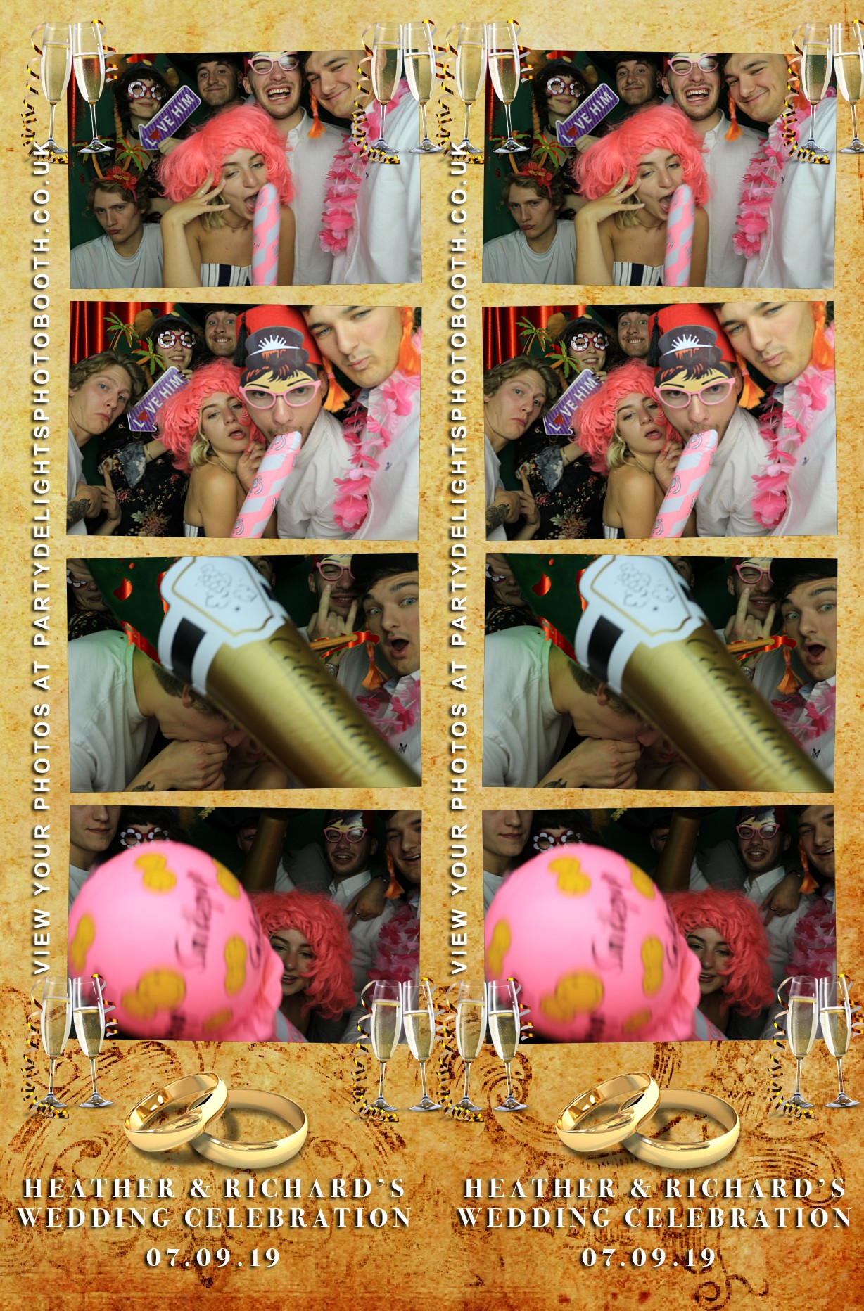 Heather and Richard’s Wedding Party - Prints | View more photos from the event at gallery.partydelightsphotobooth.co.uk/u/PartyDelightsPhotoBooth/Heather-and-Richard’s-Wedding-Party-Prints